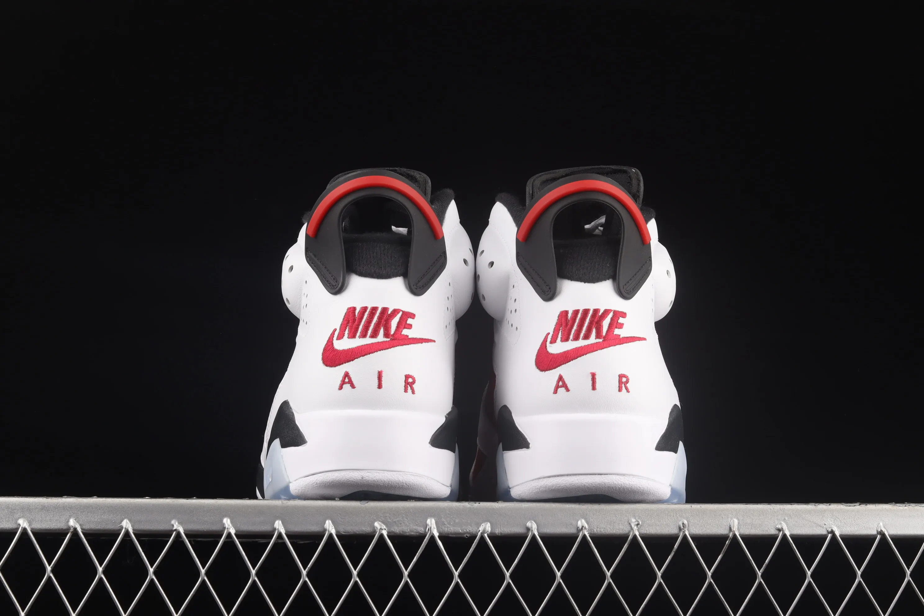 All categories Air Jordan Jordan series basketball shoes Air Jordan 6 Air Jordan "Carmine" AJ6 Joe 6 Rouge White Red 2021 replica high-top basketball shoes CT8529-106